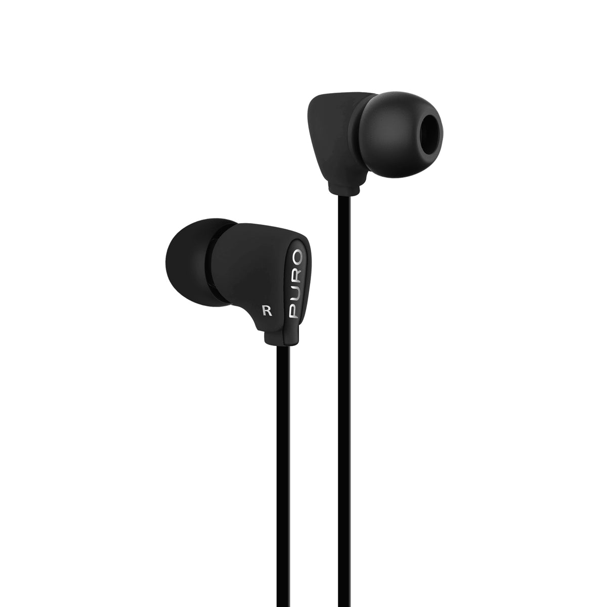 Fine Stereo Earphones with Anti-Tangle Cable