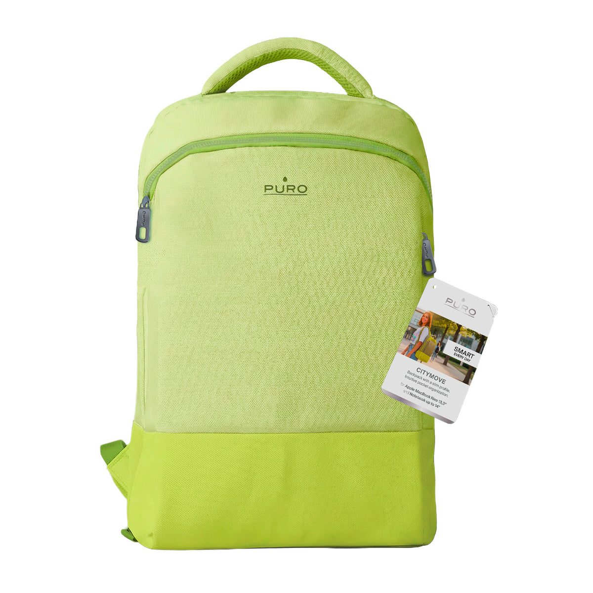 Sac à dos Citymove, idéal pour MacBook Neo et ordinateurs portables jusqu’à 14”, en matériau imperméable