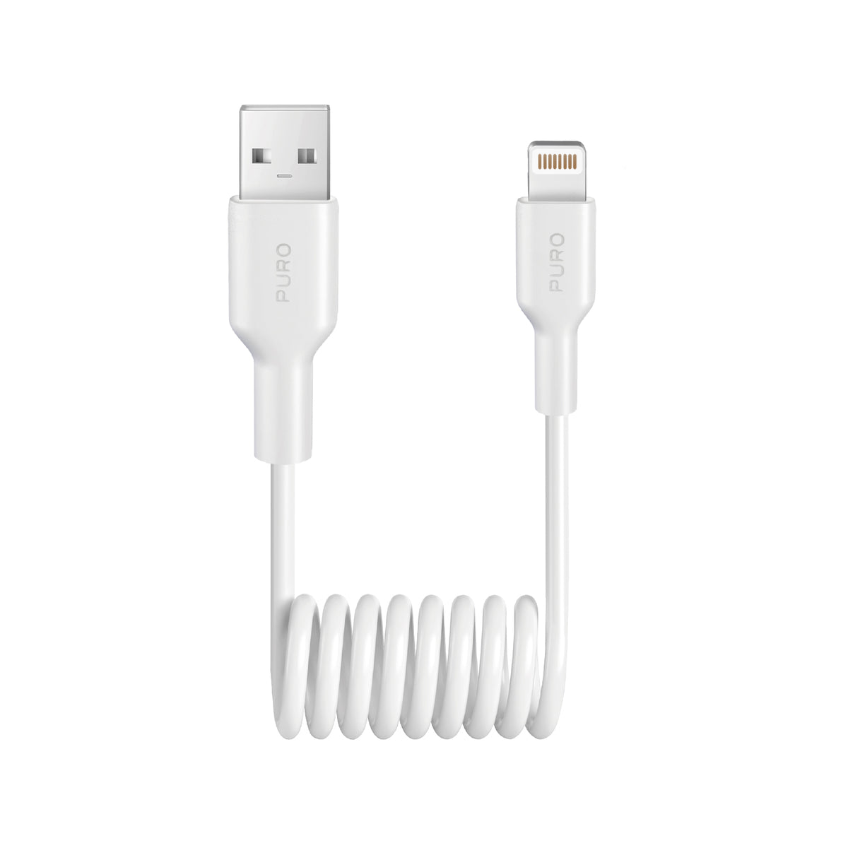 TPE cable from USB-A to lightning, 1m