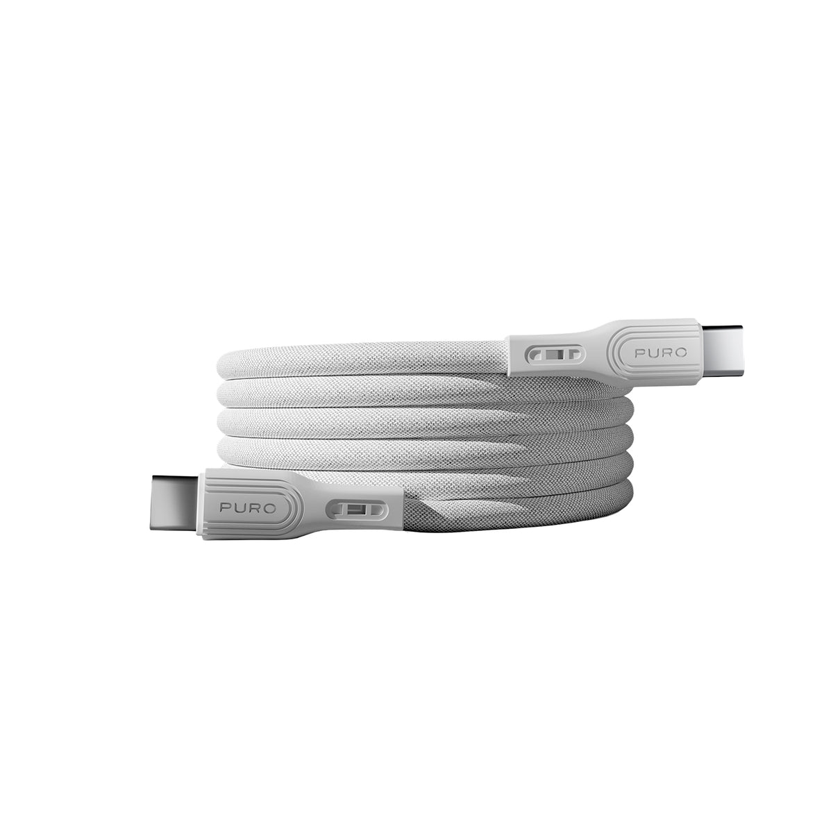 Câble magnétique enroulable USB‑C vers USB‑C 1 m