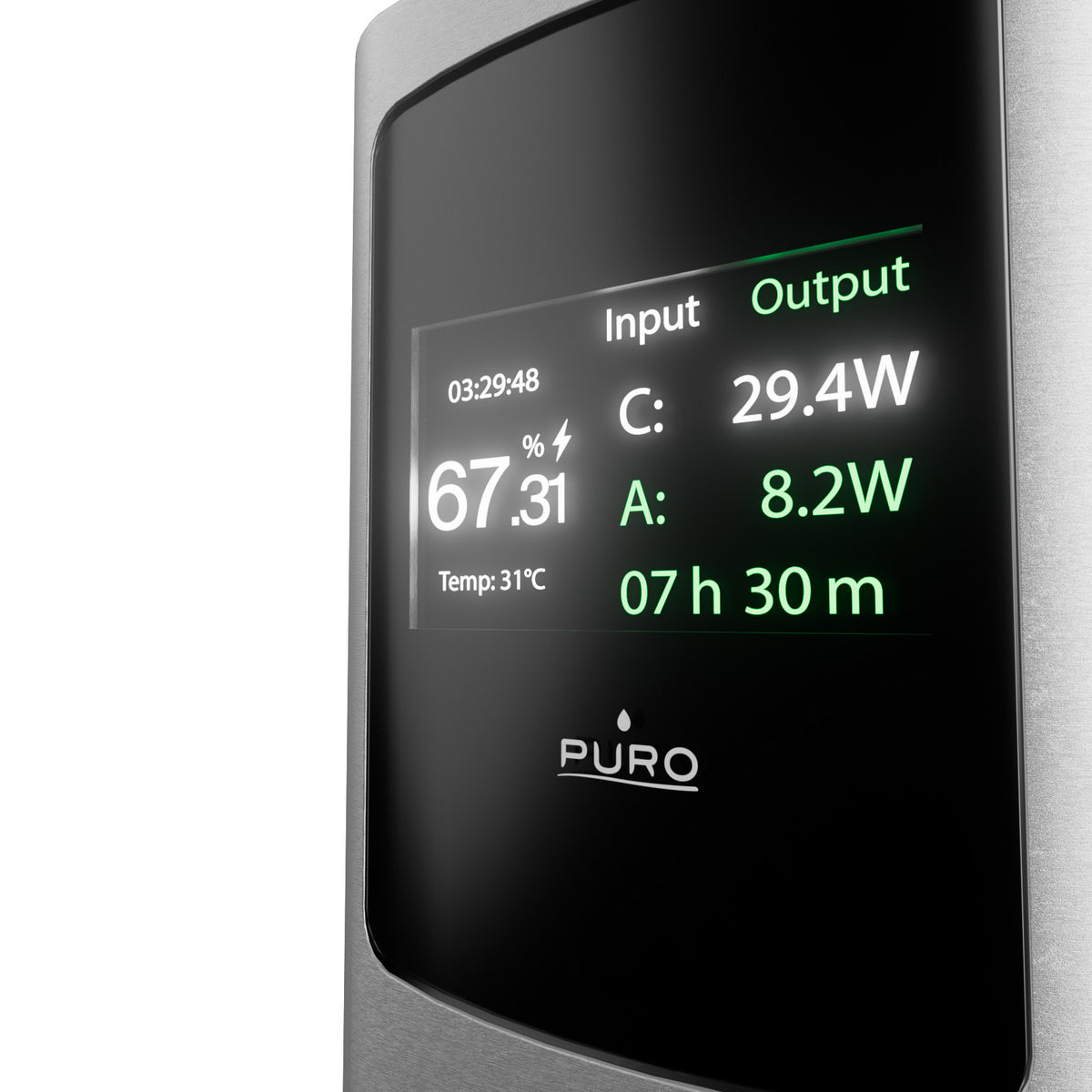 Power Bank avec écran 10000 mAh 45W