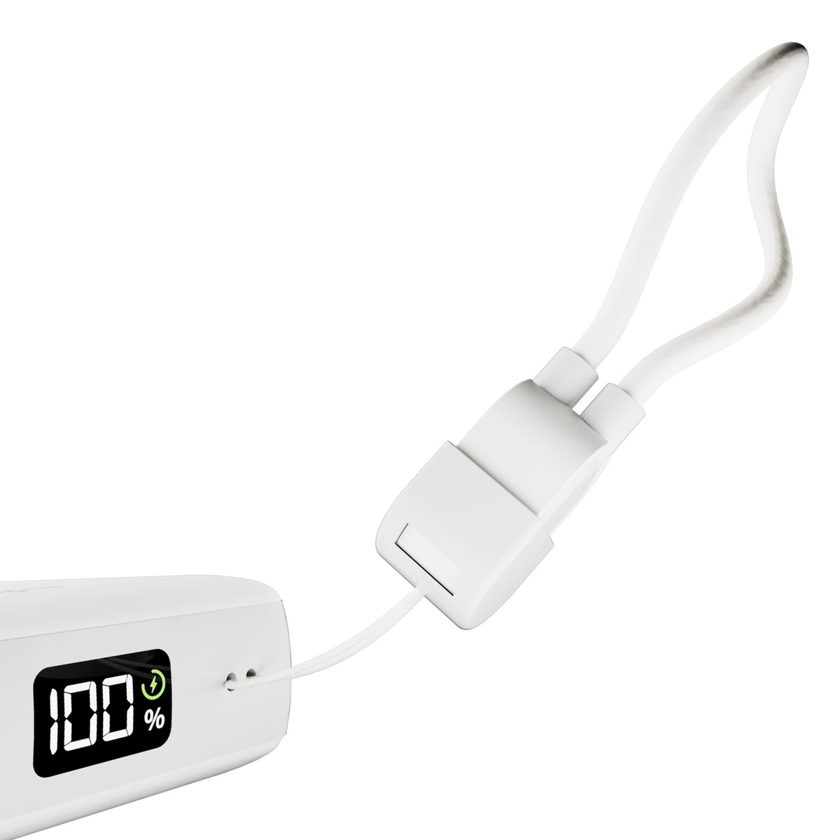 Power Bank 10000 mAh avec câble USB-C et écran LCD