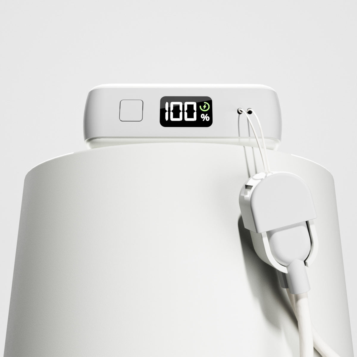 Power Bank 10000 mAh avec câble USB-C et écran LCD