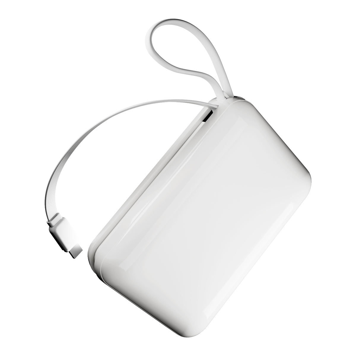 Power bank 20000 mAh 45W con display LCD e cavi integrati