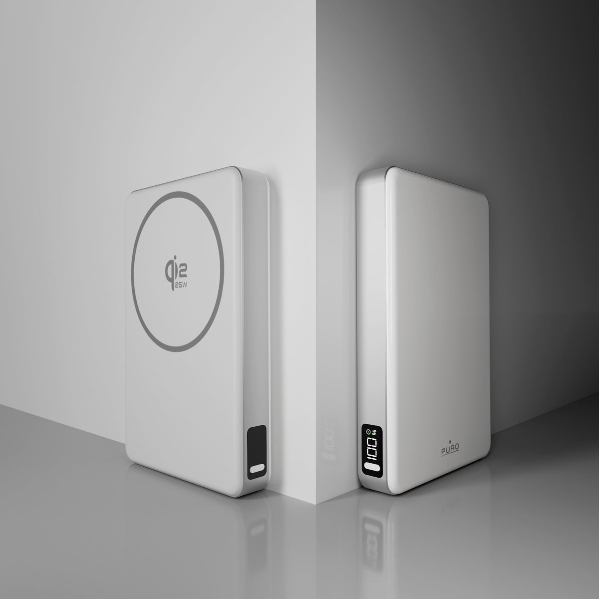 Batterie externe magnétique Qi2.2 10 000 mAh avec écran