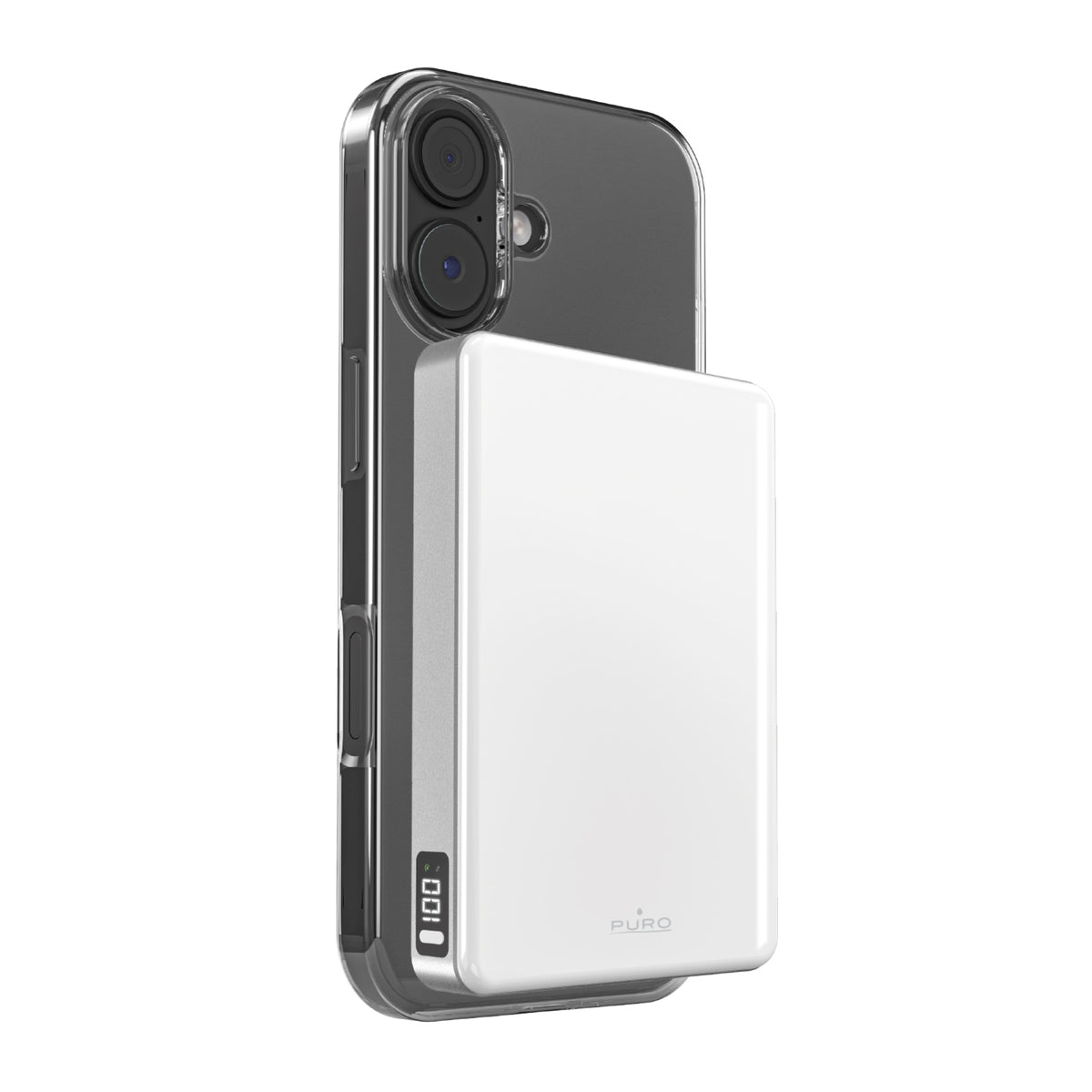 Batterie externe magnétique Qi2.2 10 000 mAh avec écran