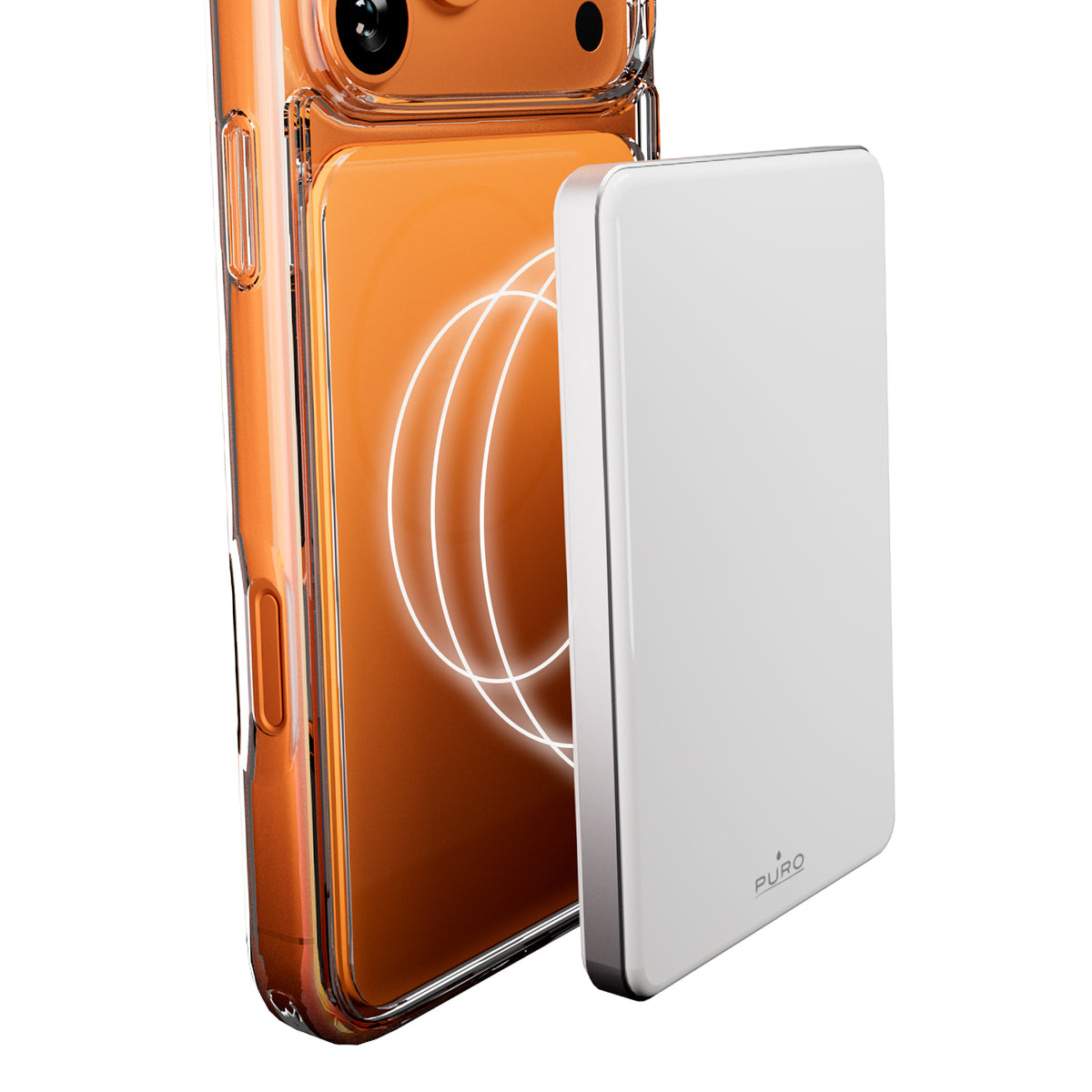 “Pure Power Mag” 5000 mAh MagSafe-compatible magnetic power bank with Qi2 technology