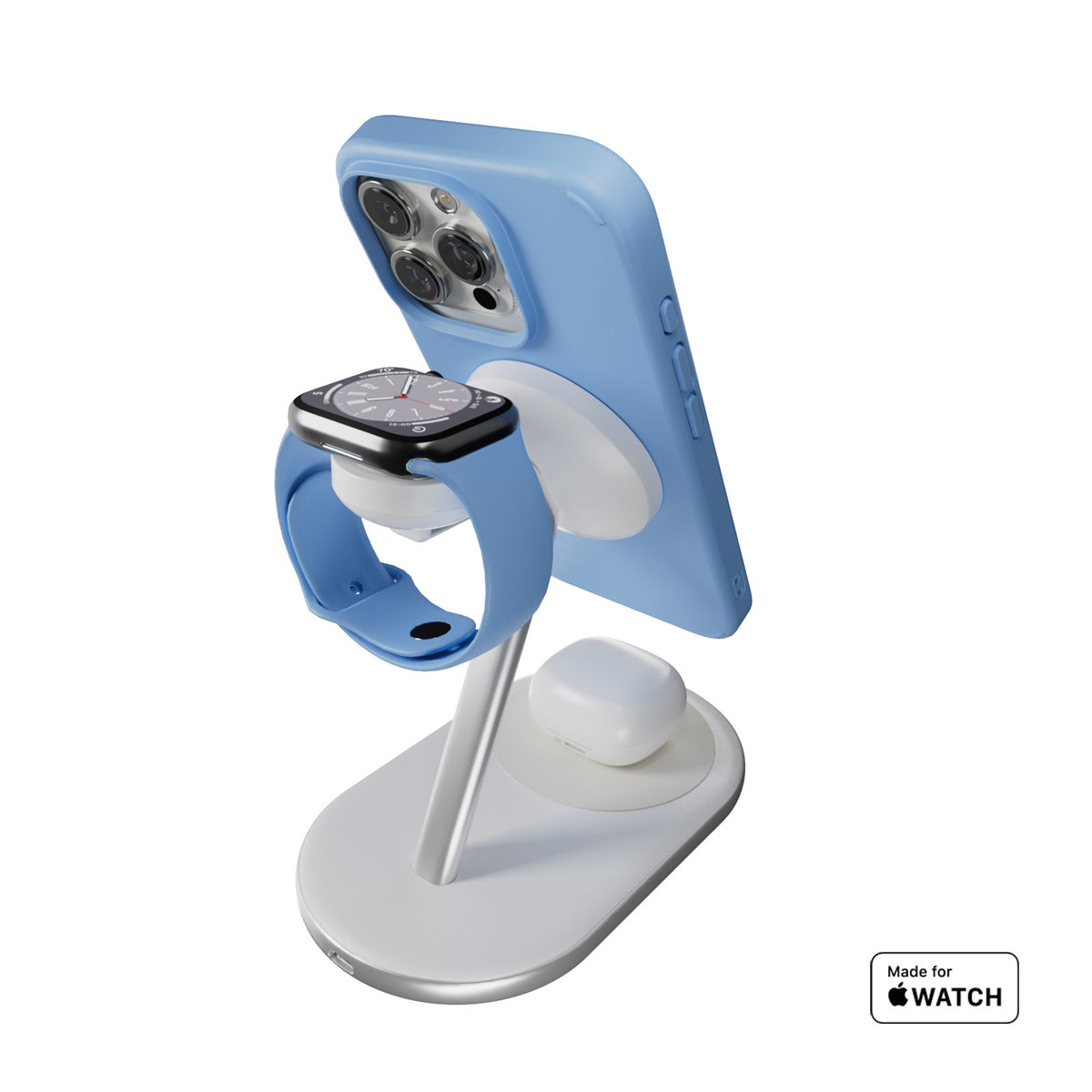 Base de charge Mag Station 3‑en‑1 avec technologie Qi2