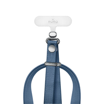 Laccetto strap a tracolla per smartphone “Move Lace” – Crown Blue