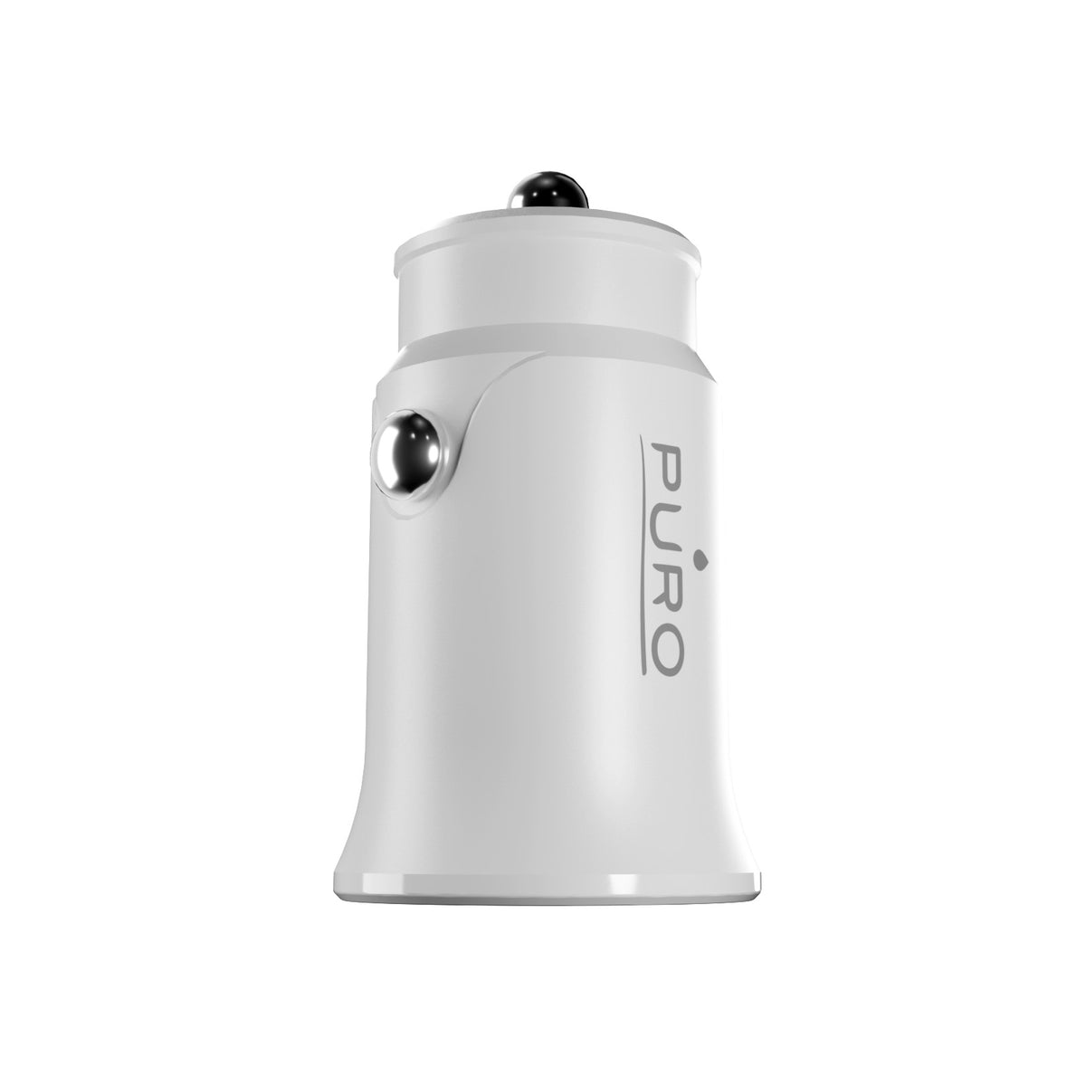 Pro Lite car charger with 1 USB-A port and 1 USB-C port