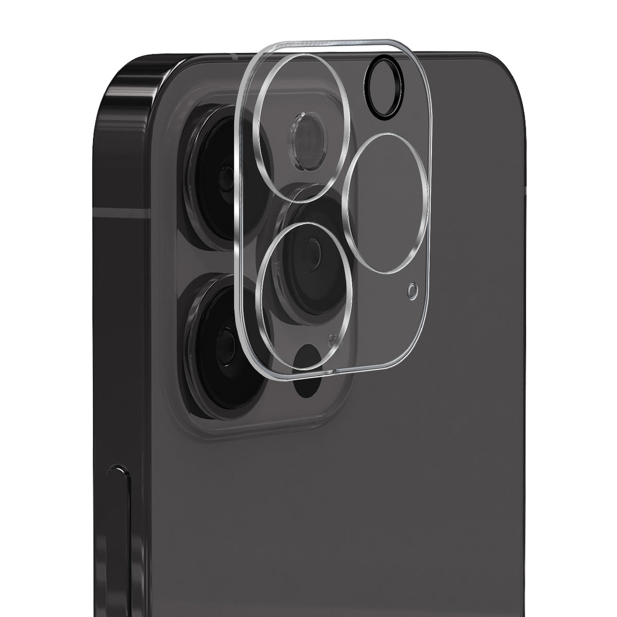 Vetro Temperato Protettivo per Fotocamera iPhone 15 Pro e 15 Pro Max
