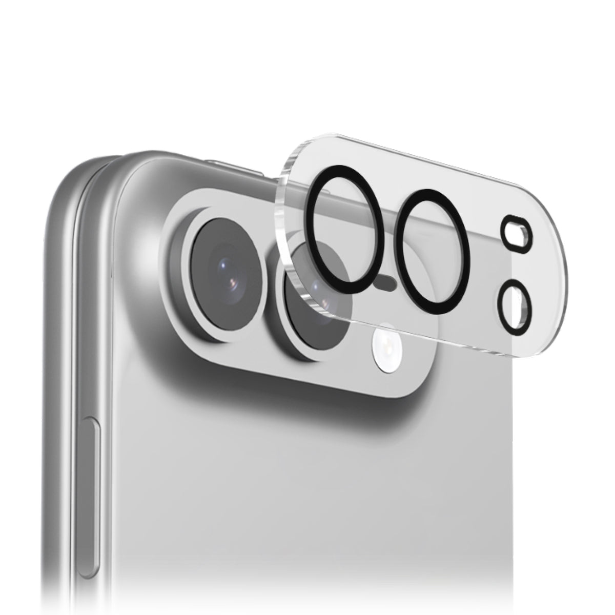 Vetro Temperato Protettivo per Fotocamera iPhone Duo