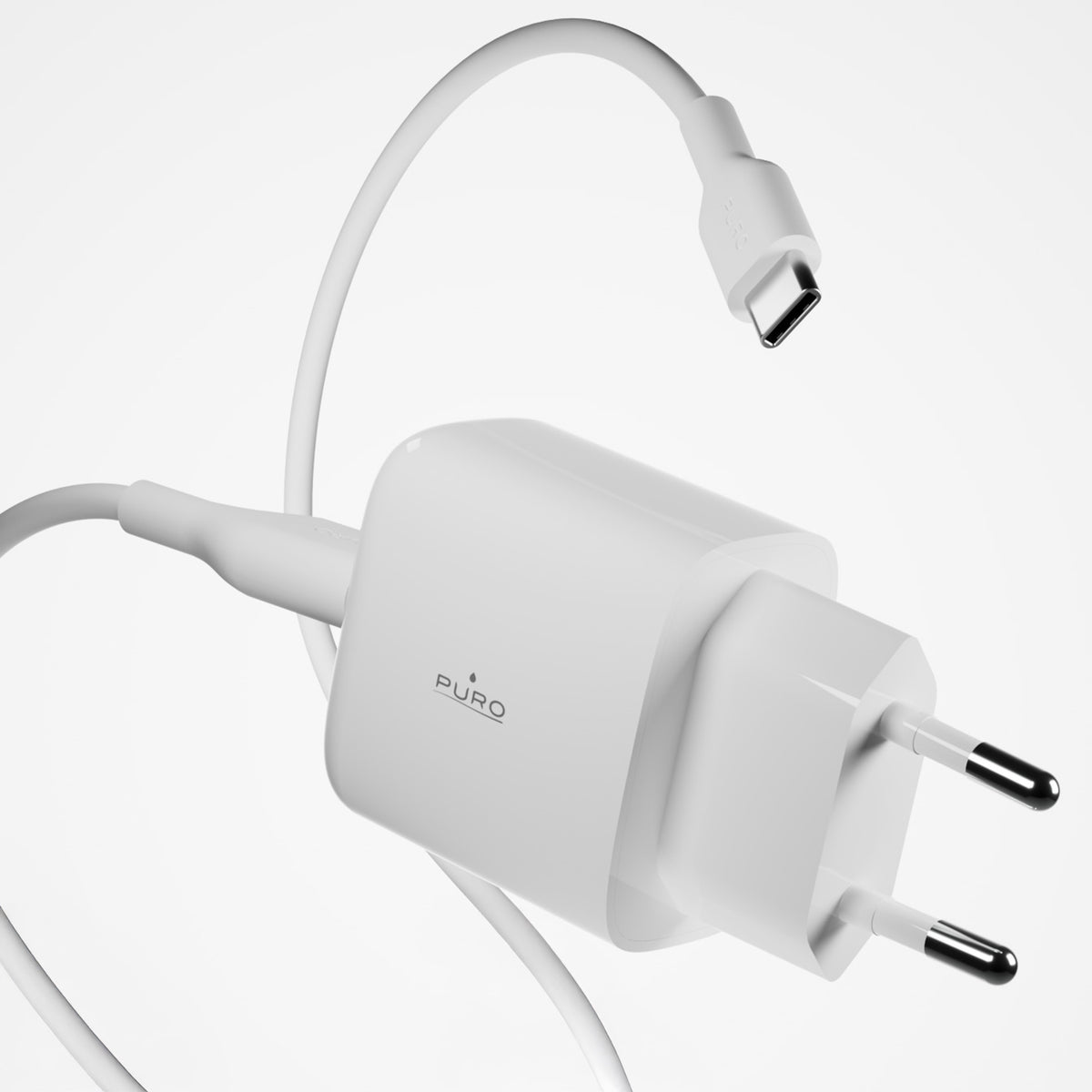 Kit Energia 10W USB‑A + cavo USB‑C