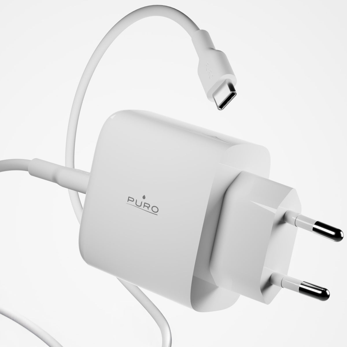 Kit Energia 45W USB‑A/USB‑C + cavo USB‑C