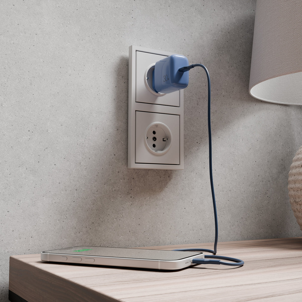 Chargeur mural DAILY 1 USB-C, 30W