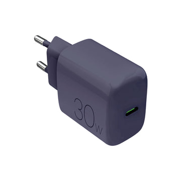 Caricabatterie Da Parete Pro Lite con porta USB-C, 30W – Crown Blue
