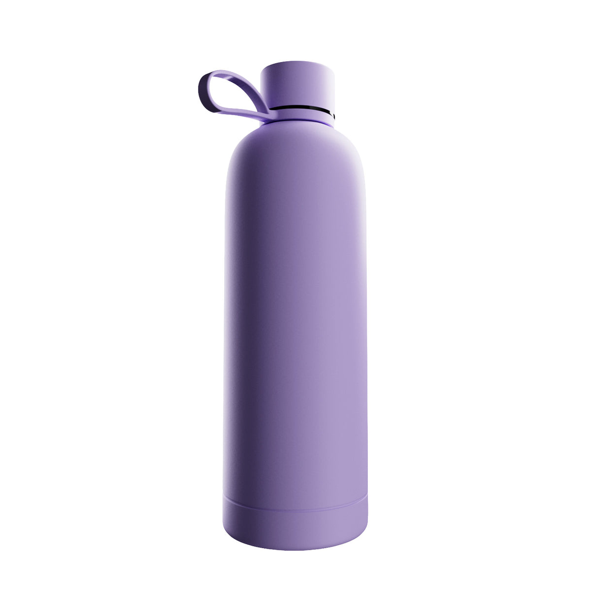 Borraccia termica ermetica “Hydro 7” da 750ml, in acciaio inossidabile, effetto soft-touch