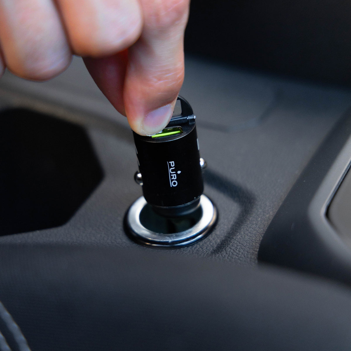 Mini Carica Batterie da Auto "Bullet" USB-C  e USB-A Fast Charging e Power Delivery 30W