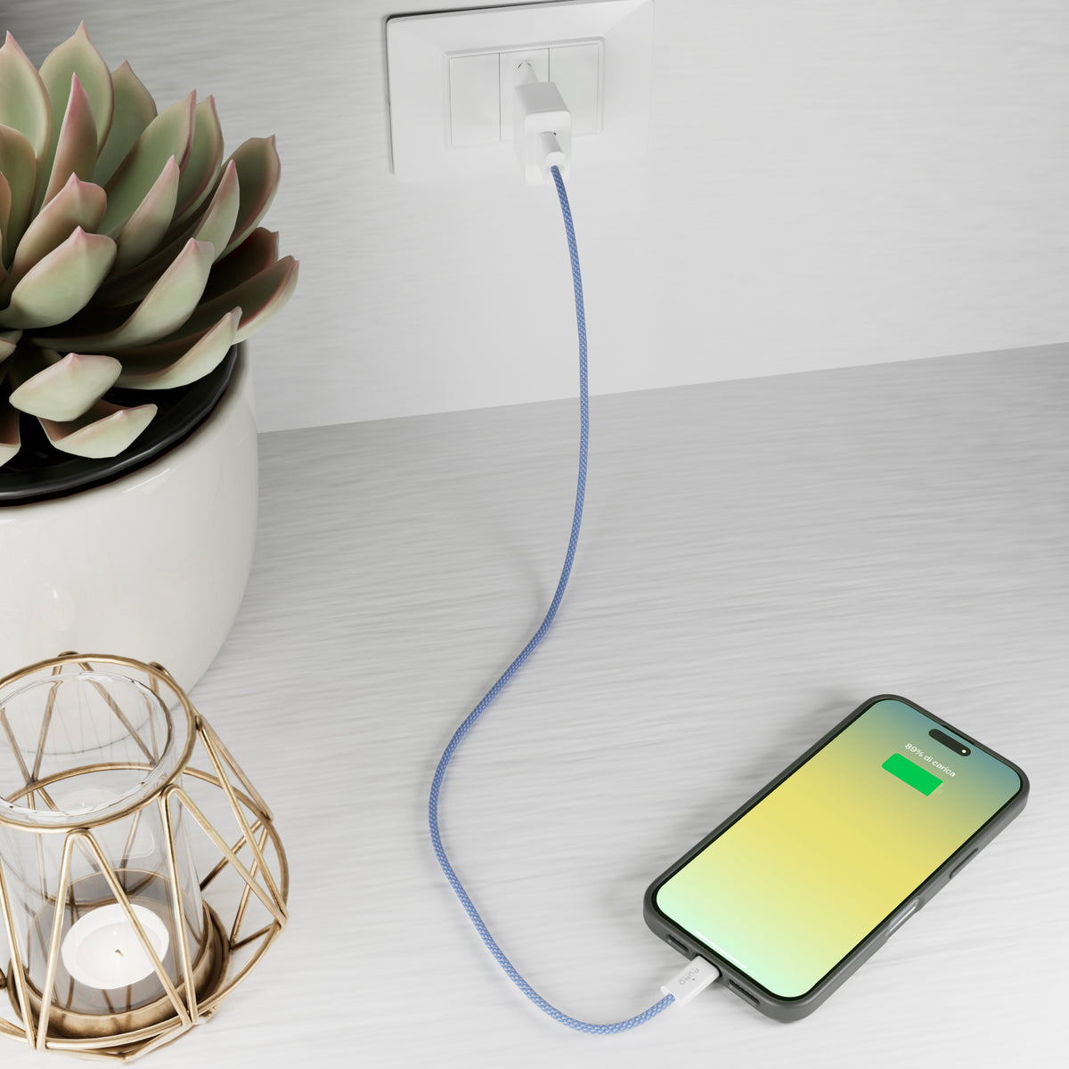 Cavo di Ricarica e Sincronizzazione Fabrik 2.0 USB-A - USB-C