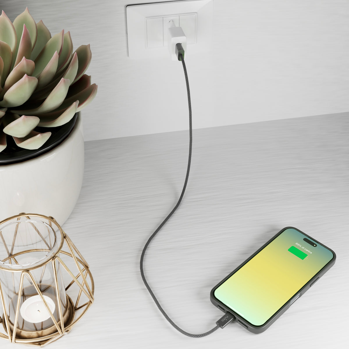 Cavo di Ricarica e Sincronizzazione Fabrik 2.0 USB-A - USB-C