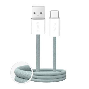 Fabrik 2.0 USB-A - USB-C Charging and Synchronization Cable – Island Mist