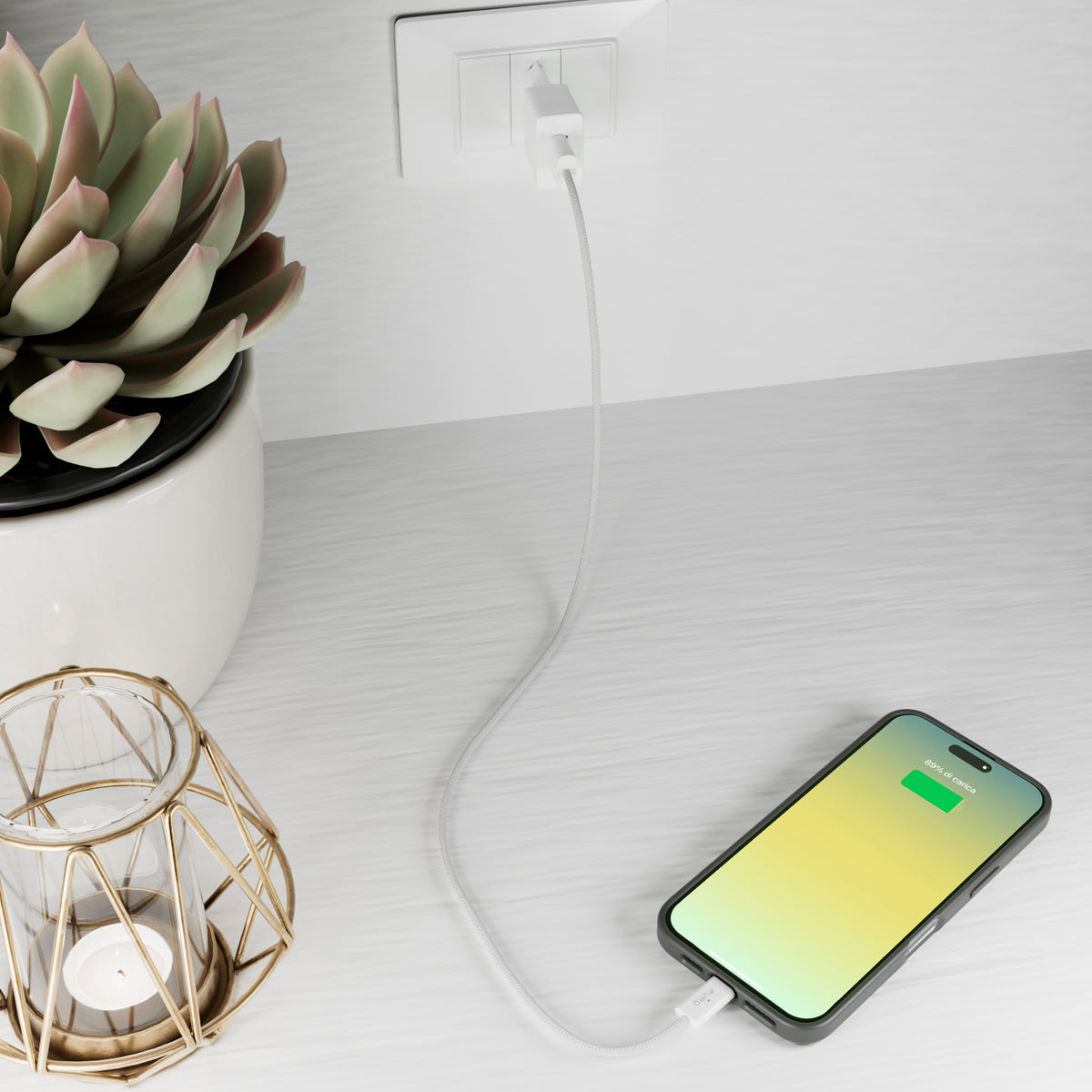 Cavo di Ricarica e Sincronizzazione Fabrik 2.0 USB-A - USB-C