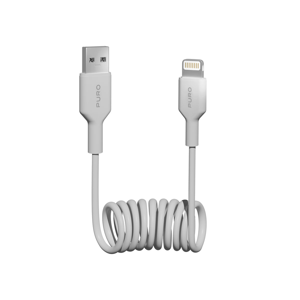 TPE cable from USB-A to lightning, 1m