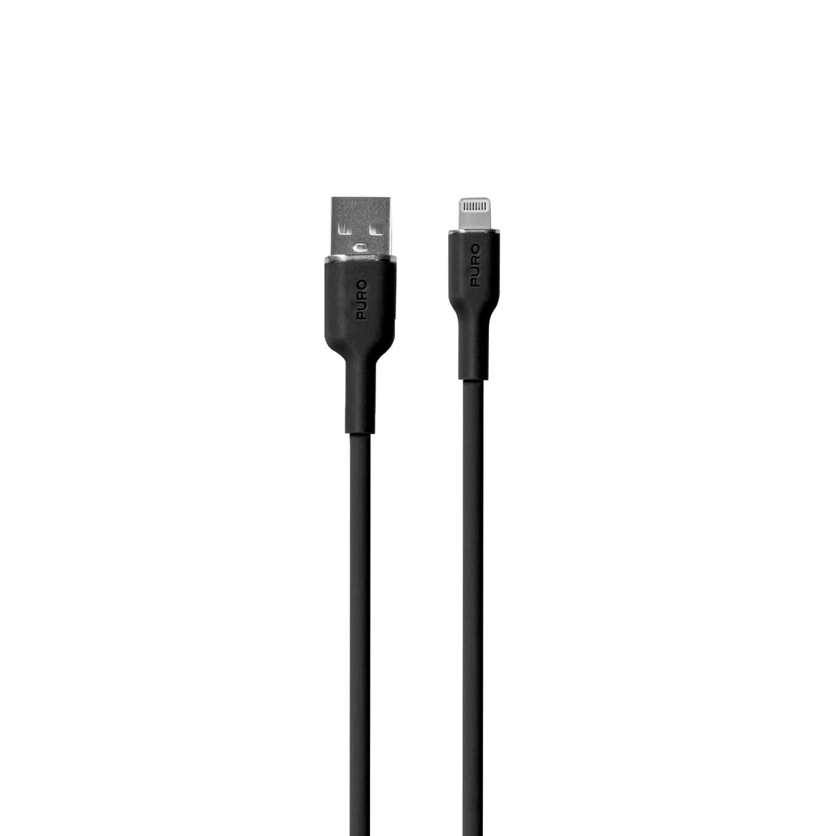 Soft USB-A to Lightning charging and sync cable, 1.5 m