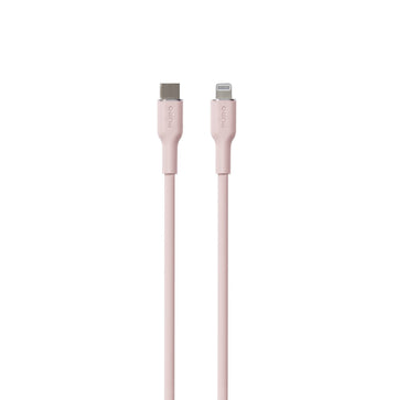 Cavo di ricarica e sincronizzazione SOFT da USB-C a Lightning 1,5m – Powder Pink