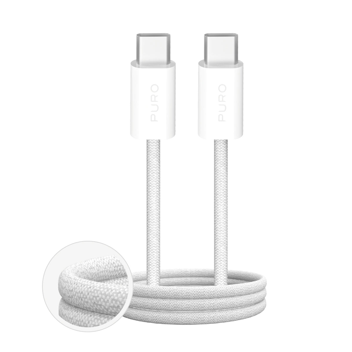 Câble USB-C à USB-C en tissu FABRIK, 1m