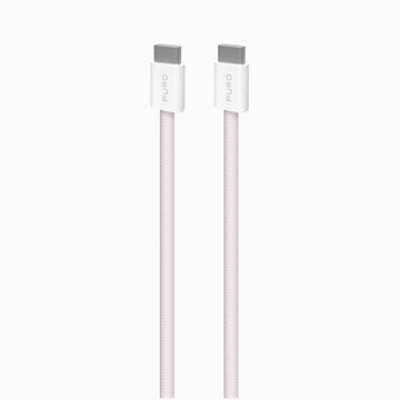 Cavo di Ricarica e Sincronizzazione Fabrik 2.0 60W USB-C a USB-C 1.5m – Powder Pink