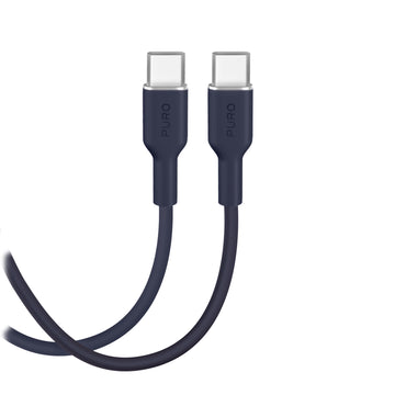 Cavo di ricarica e sincronizzazione Soft da USB-C a USB-C, 1,5m – Crown Blue