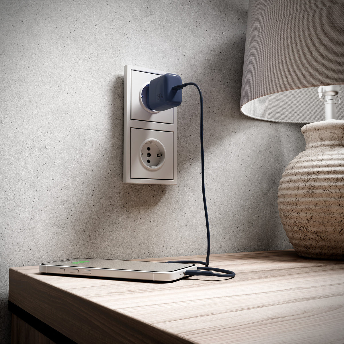 Cavo di ricarica e sincronizzazione Soft da USB-C a USB-C, 1,5m