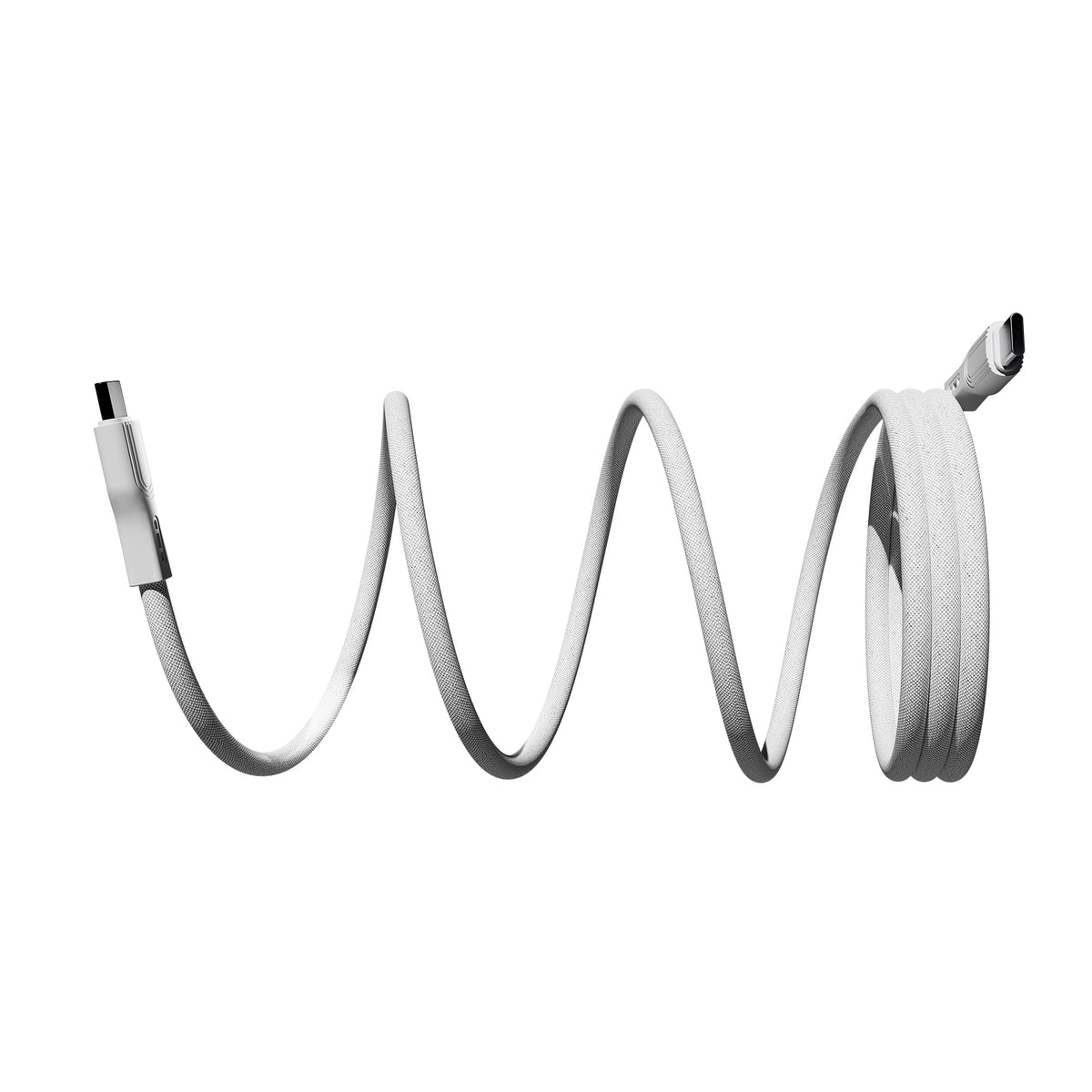 Câble magnétique enroulable USB‑C vers USB‑C 1 m