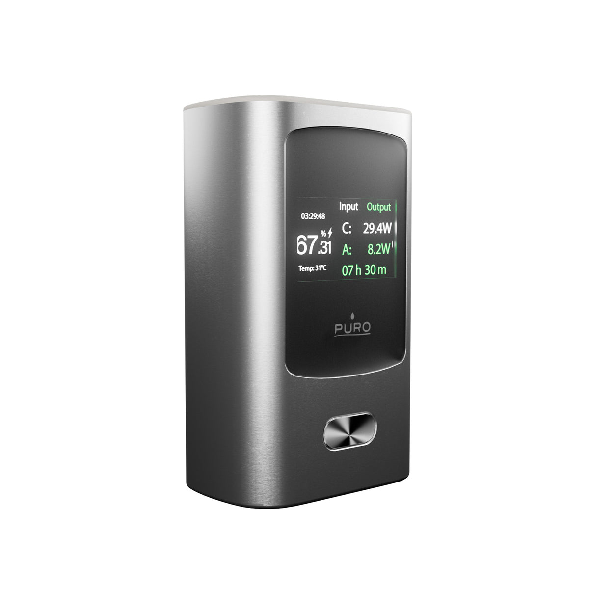 Power Bank avec écran 10000 mAh 45W