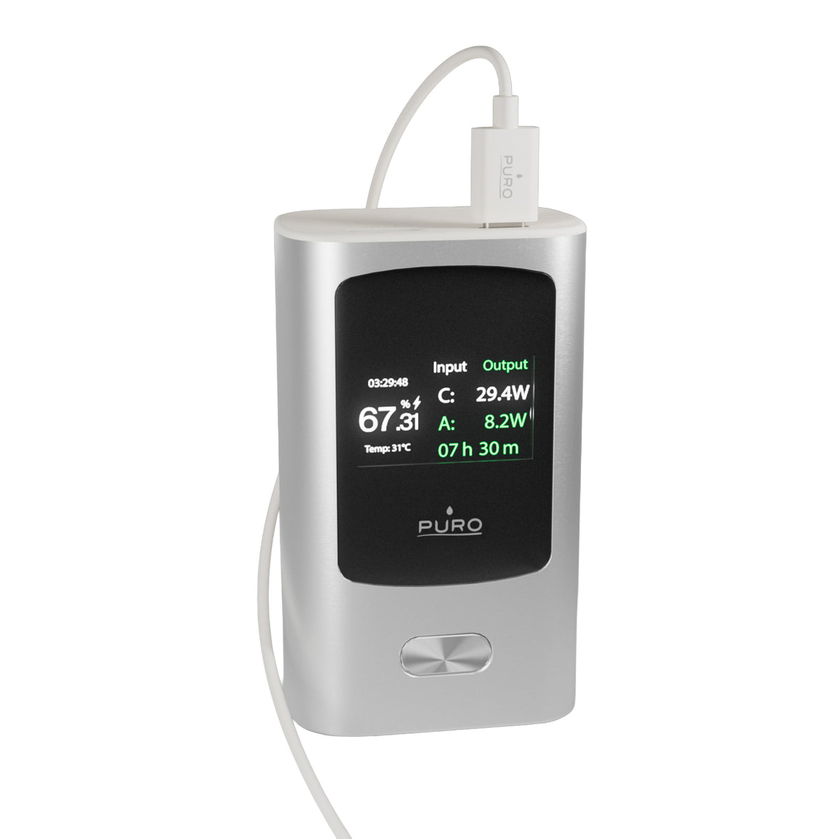 Power Bank avec écran 10000 mAh 45W