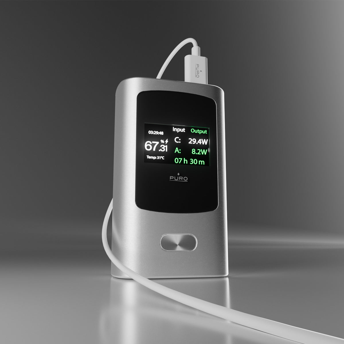 Power Bank avec écran 10000 mAh 45W