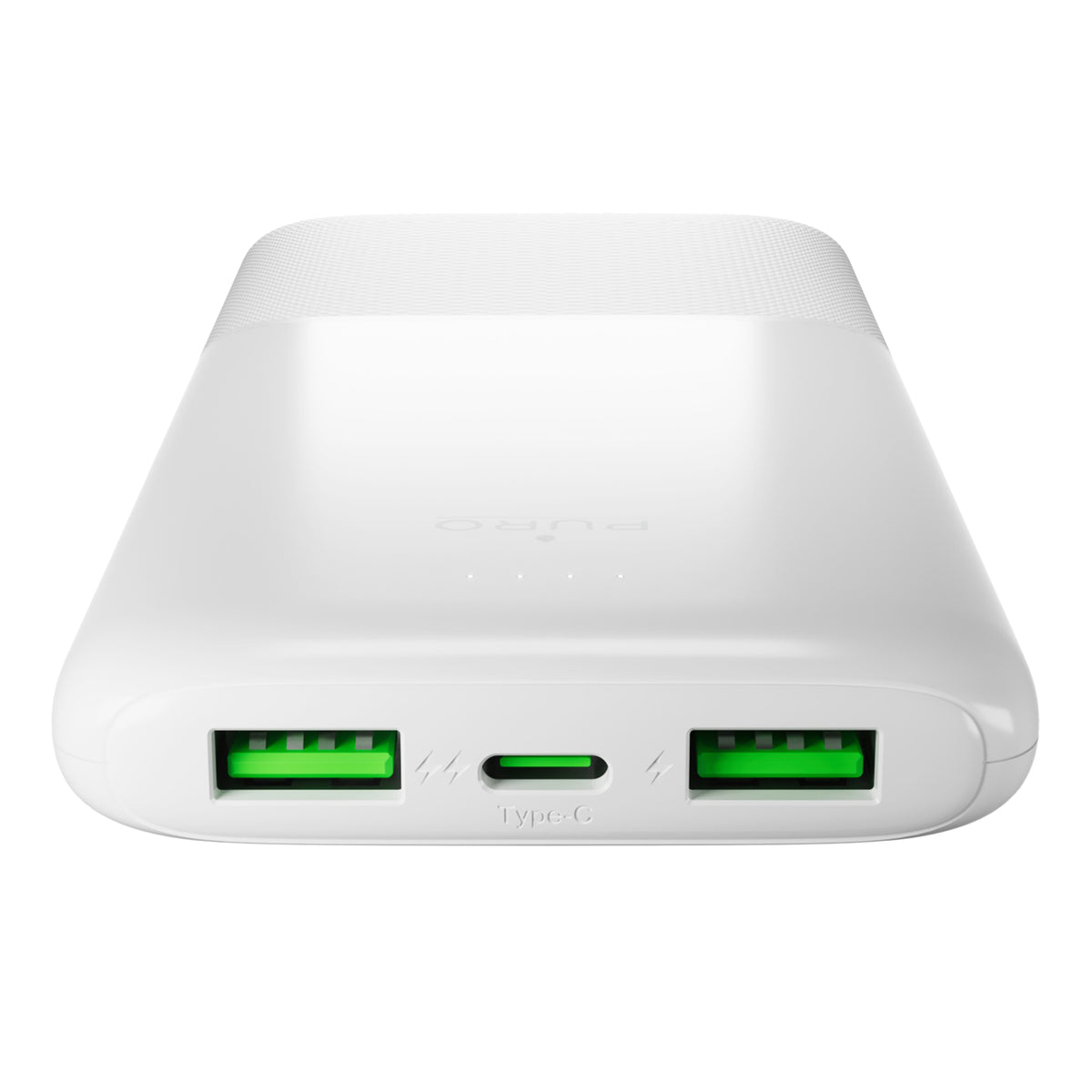 Power Bank 10.000 mAh con 2 porte USB-A e 1 USB-C