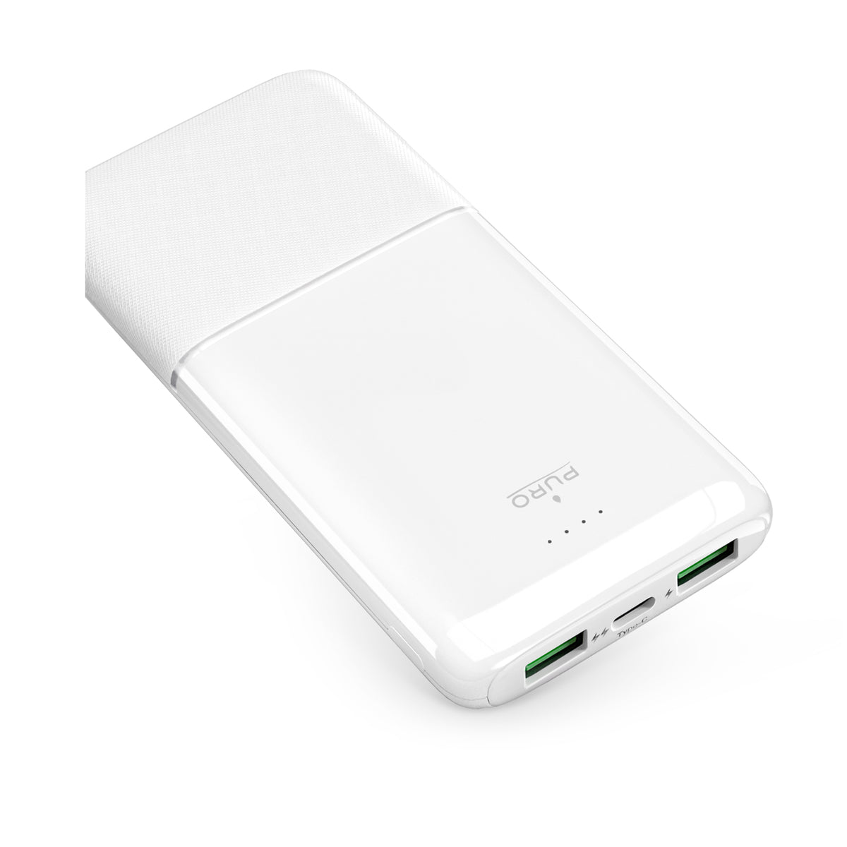 Power Bank 10.000 mAh con 2 porte USB-A e 1 USB-C