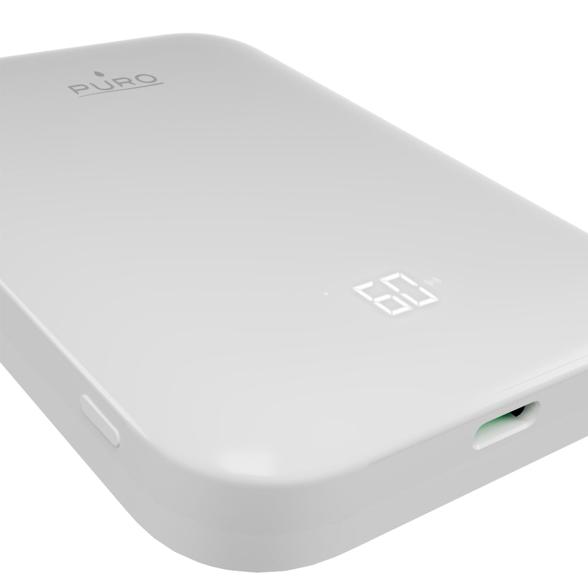 Power Bank Mag compatibile MagSafe 5000 mah con display LCD