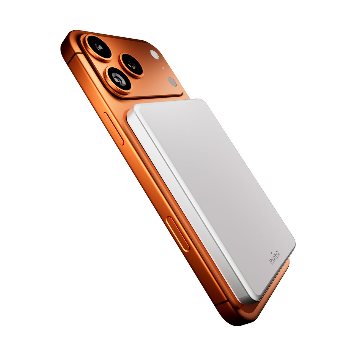 “Pure Power Mag” 5000 mAh MagSafe-compatible magnetic power bank with Qi2 technology