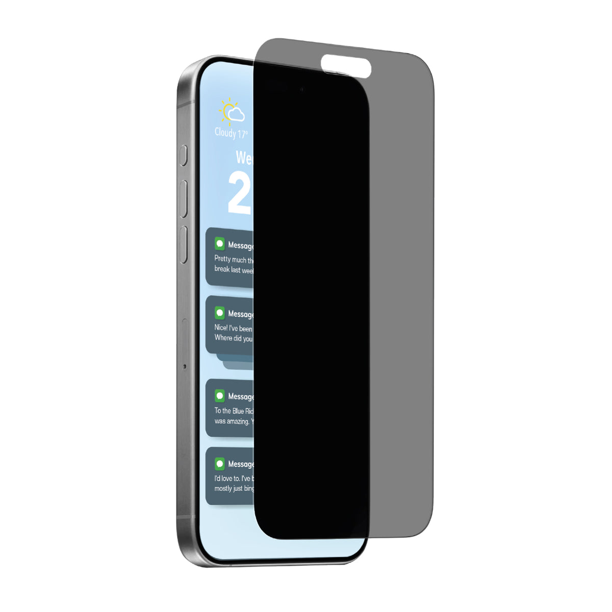 Vetro Temperato Privacy per iPhone Air