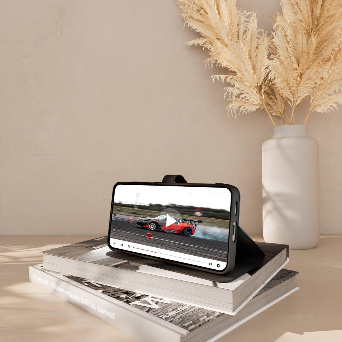 Custodia Wallet Stand per Samsung S26