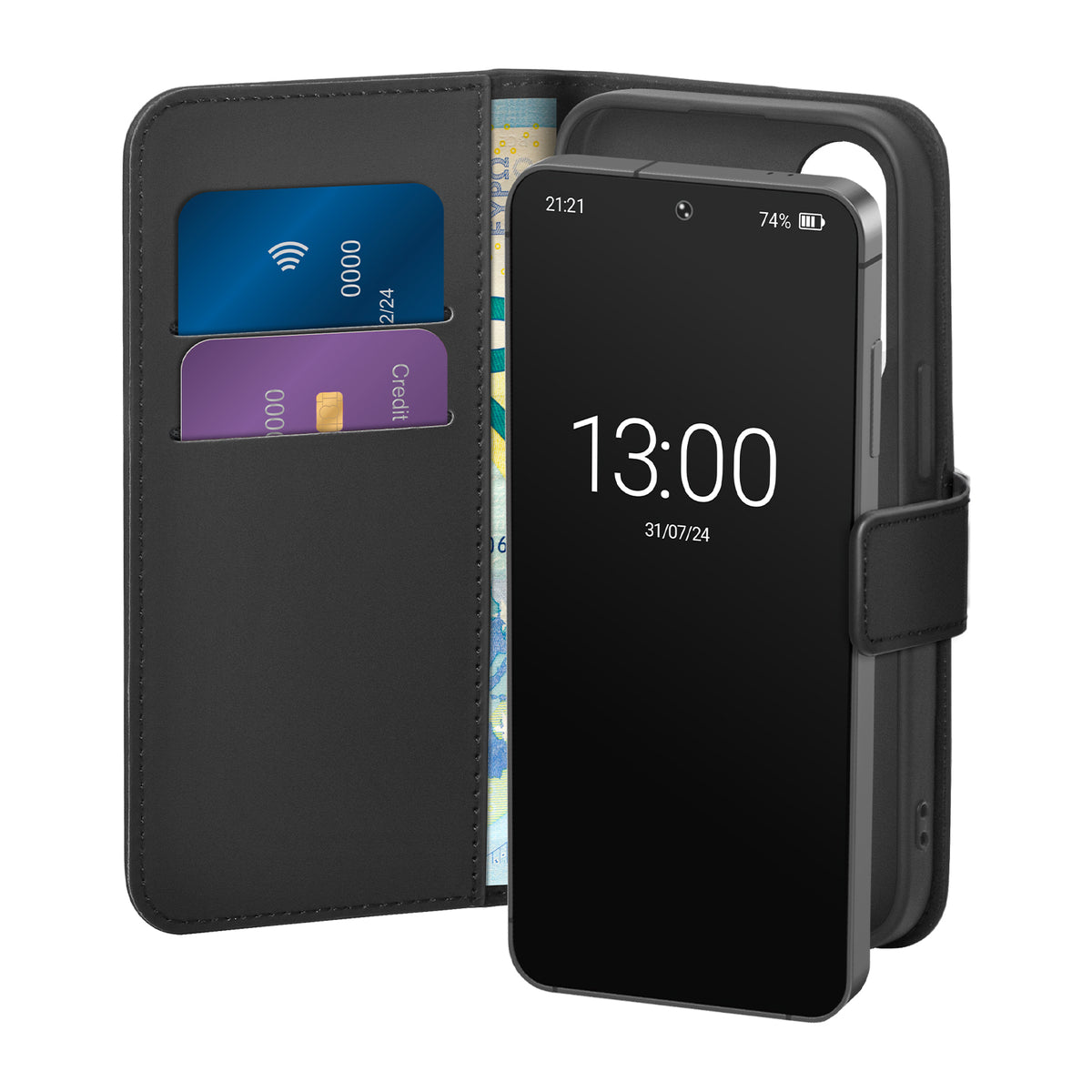 Custodia Wallet Stand per Samsung S26+
