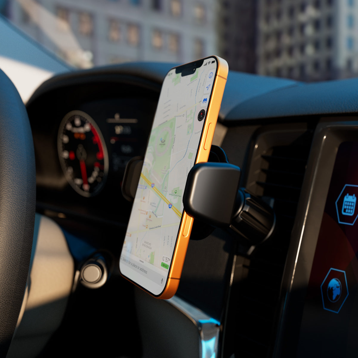 Supporto auto con gancio regolabile e rotazione 360° Road Grip