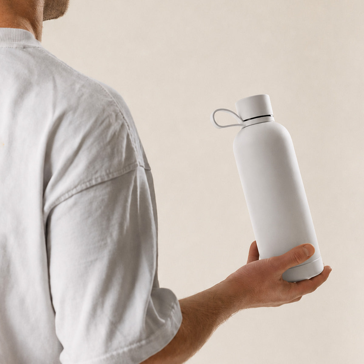 Gourde isotherme hermétique 500 ml "Hydro 5" en acier inoxydable 